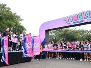 Wabup Intan Lepas Ribuan Peserta Tangkab Fun Run 2025 di Gading Serpong