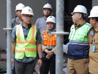 Pilar Saga Ichsan Tinjau Pembangunan GSG Pamulang, Progres Sudah Capai 80 Persen