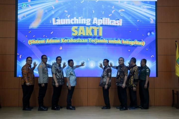 Pemkot Tangerang luncurkan SAKTI, sistem aduan antikorupsi berkerahasiaan tinggi untuk perkuat integritas dan dukung gerakan Hakordia 2025.