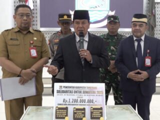 Bantuan Tahap Kedua, Pemkab Tangerang Kucurkan Rp1,2 Miliar untuk Banjir Bandang Sumatera