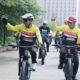 Pemkot Tangerang menggelar gowes dan penanaman pohon untuk menyambut Bulan Menanam Pohon Nasional serta meninjau pembangunan RSUD baru.