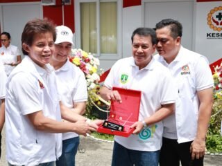 Bupati Tangerang: Pos Modular Kesehatan Merah Putih Permudah Akses Cek Kesehatan di Pasar Kelapa Dua