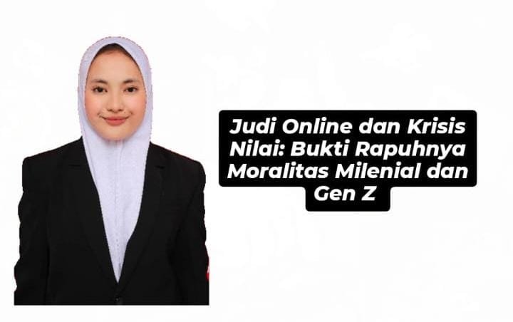 Judi online menggerus moral milenial dan Gen Z, menunjukkan krisis nilai yang kian akut dan urgensi penguatan etika berbasis Pancasila.