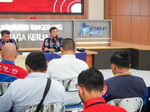 Disnaker Kabupaten Tangerang Gelar Sosialisasi dan Verifikasi Keanggotaan Serikat Pekerja