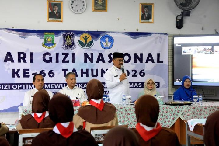 Peringatan Hari Gizi Nasional 2026 di Kota Tangerang menekankan gizi seimbang, pangan lokal, dan percepatan penurunan stunting.