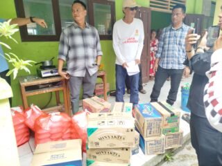 Bantu Korban Banjir Kasemen, Fraksi Partai Gerindra DPRD Kota Serang Terjun Langsung Bawa Bantuan