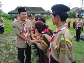 Pimpin Apel Siaga Bencana Pramuka Peduli, Agis: Pramuka Kota Serang Bukan Sekadar Tempat Berkumpul, Tapi Ajang Kreasi dan Inovasi