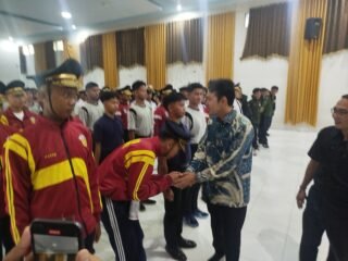 Ratusan Anggota Paskibra Asal 3 Provinsi Adu Skill di LKBB XI “Vintage” Kota Serang