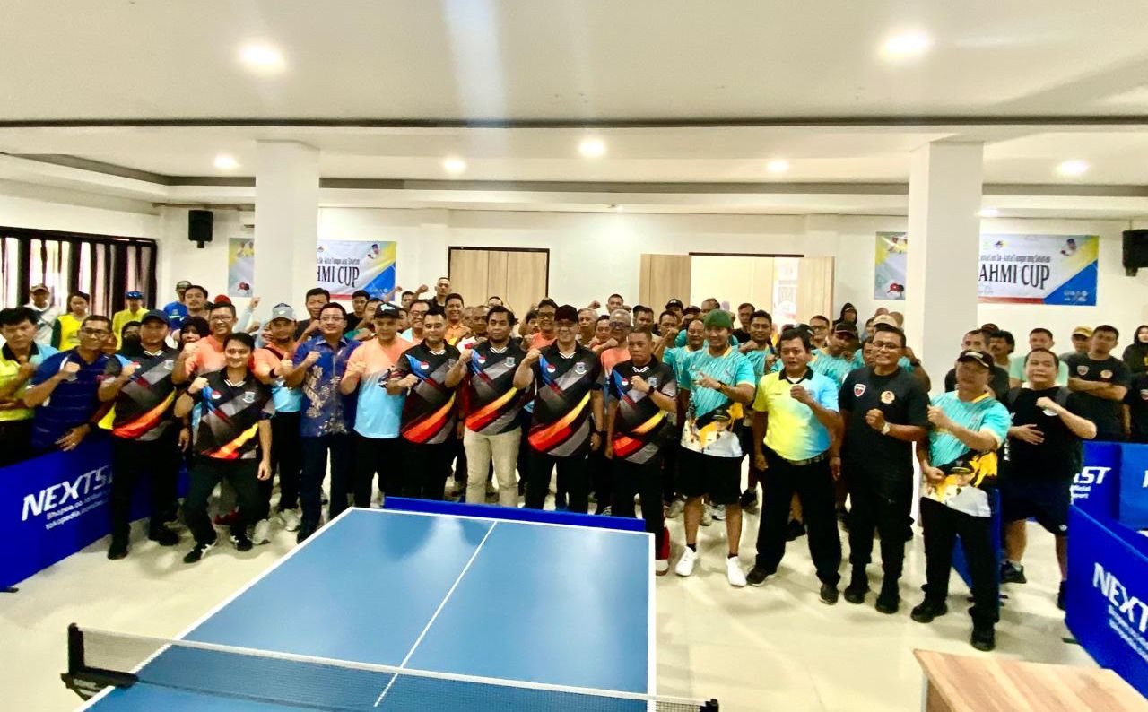Silaturahmi Cup 2026 menjadi ajang perekat ASN Tangsel melalui turnamen tenis meja antar kecamatan dan kelurahan.