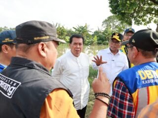 Tinjau Lokasi Banjir Situ Gelam, Bupati Tangerang dan Gubernur Banten Siapkan Penanganan Terpadu