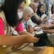 Mahasiswa KKM 68 Untirta menggelar penyuluhan diabetes dan cek kesehatan gratis bagi warga Desa Mangkunegara, Kabupaten Serang.