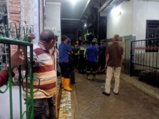 Respons Sigap BPBD Kota Tangerang Amankan Pemuda Mengamuk Bawa Senjata Tajam di Ciledug