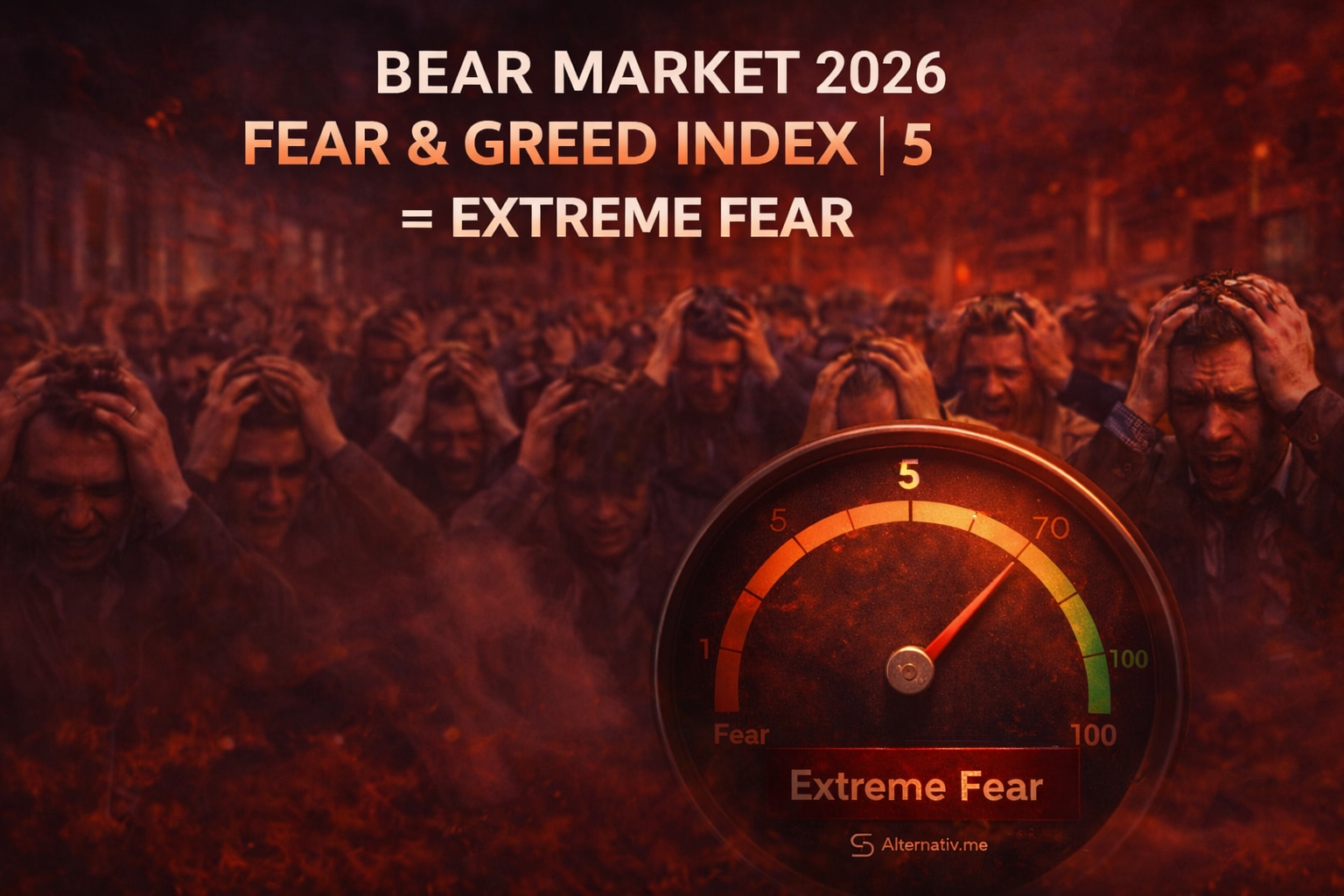 Analisis psikologi pasar kripto 2022 vs 2026, indikator Fear & Greed, dan strategi investasi saat sentimen ekstrem dan koreksi belum dalam.