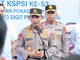 Kapolri Hadiri HUT ke-53 KSPSI di Tangerang