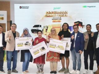 Komitmen Investasi Inklusif, Pegadaian Kantor Wilayah IX Serahkan Hadiah Utama 1 Kg Emas