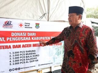 PMI Kabupaten Tangerang Salurkan Bantuan Bencana ke Aceh dan Sumatera