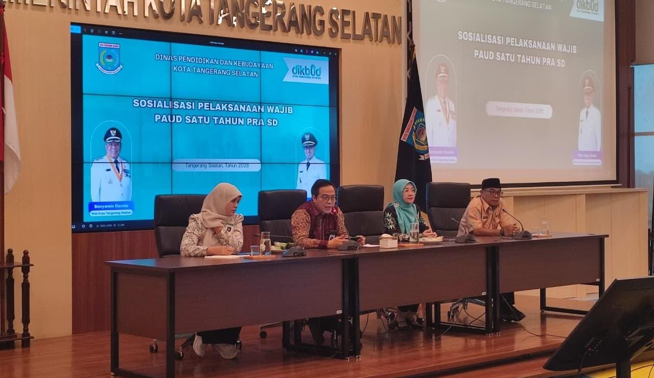 Pemkot Tangsel memperkuat layanan dan partisipasi PAUD guna mengoptimalkan masa golden age anak melalui program pendidikan usia dini.