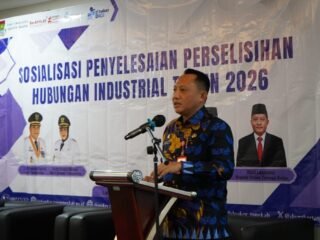 Disnaker Kabupaten Tangerang Gelar Sosialisasi Penyelesaian Perselisihan Hubungan Industrial