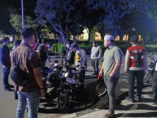 Balap Lari Dini Hari di Tigaraksa Dibubarkan, Polisi Jaga Ketertiban Ramadan
