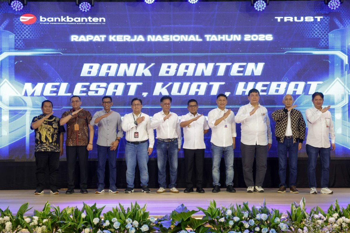 Andra Soni optimistis Bank Banten melesat di 2026. Kinerja, laba, RKUD, QRIS, dan Jawara Mobile terus diperkuat.
