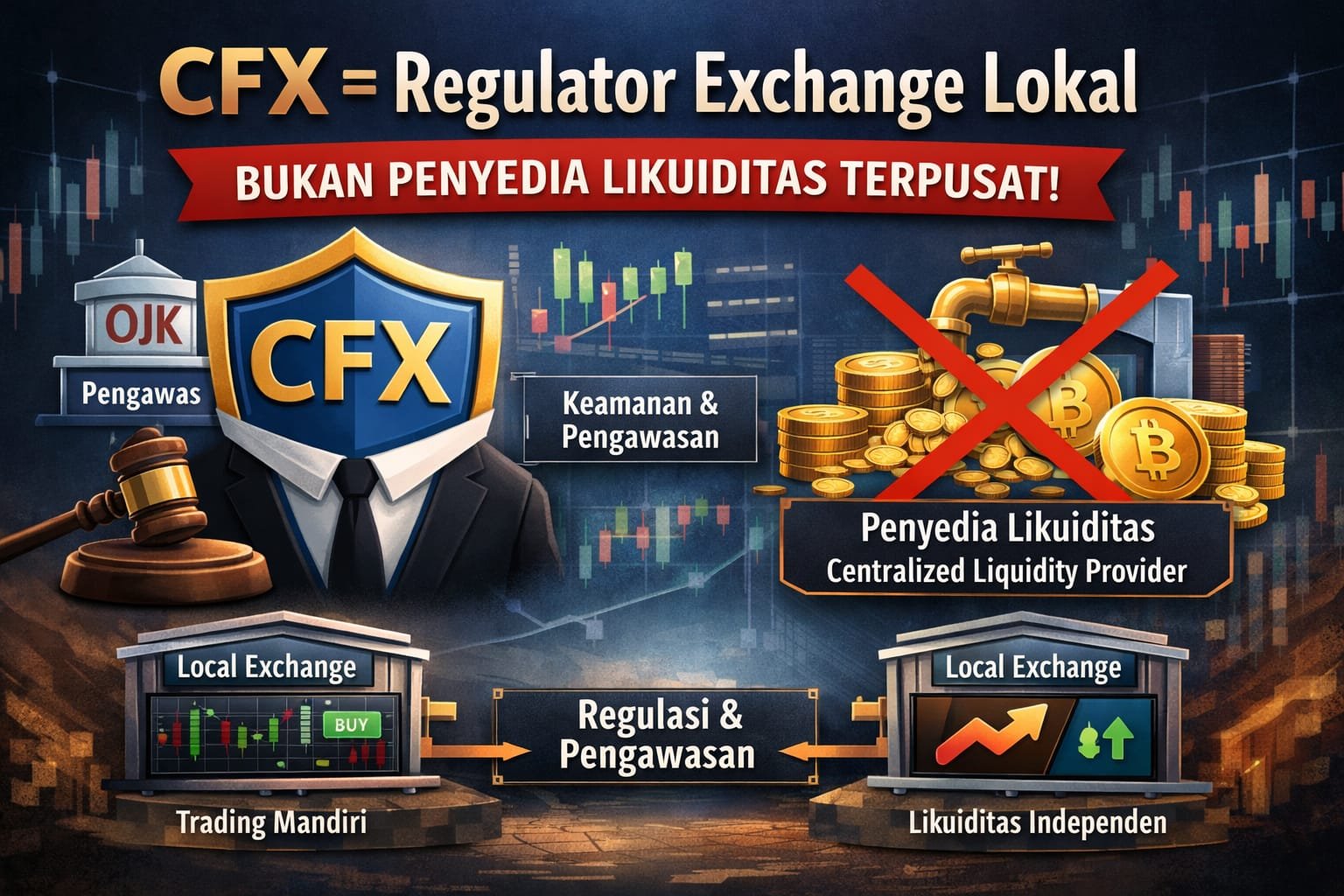 Perdagangan aset kripto berisiko tinggi. Konten ini untuk edukasi, bukan ajakan investasi. Selalu lakukan riset mandiri Aman