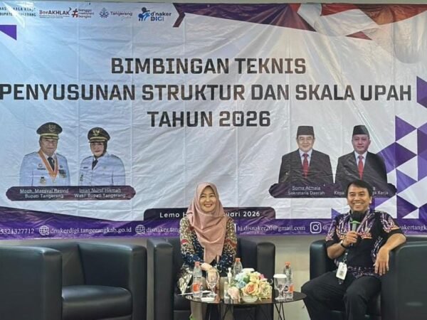Disnaker Kabupaten Tangerang Gelar Bimtek Struktur dan Skala Upah 2026