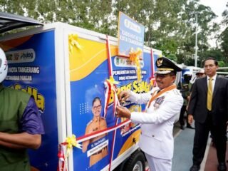 HUT ke-33 Kota Tangerang, Wali Kota Sachrudin Luncurkan Bentor Pangan Bang Sama untuk Sembako Murah