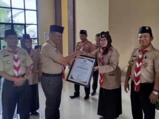 Kwarran Cisoka Raih Juara 1 Kwarran Teraktif pada Rapat Kerja Kwarcab Tangerang 2026