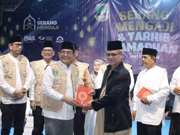15 Ribu Peserta Ramaikan Launching Serang Mengaji 1447 H
