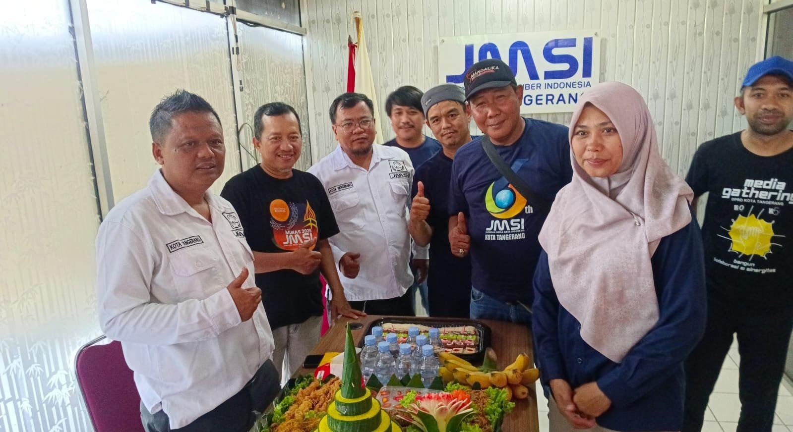 Perumda Tirta Benteng kunjungi JMSI Kota Tangerang untuk memperkuat sinergi media dalam momentum HUT JMSI dan HPN 2026.