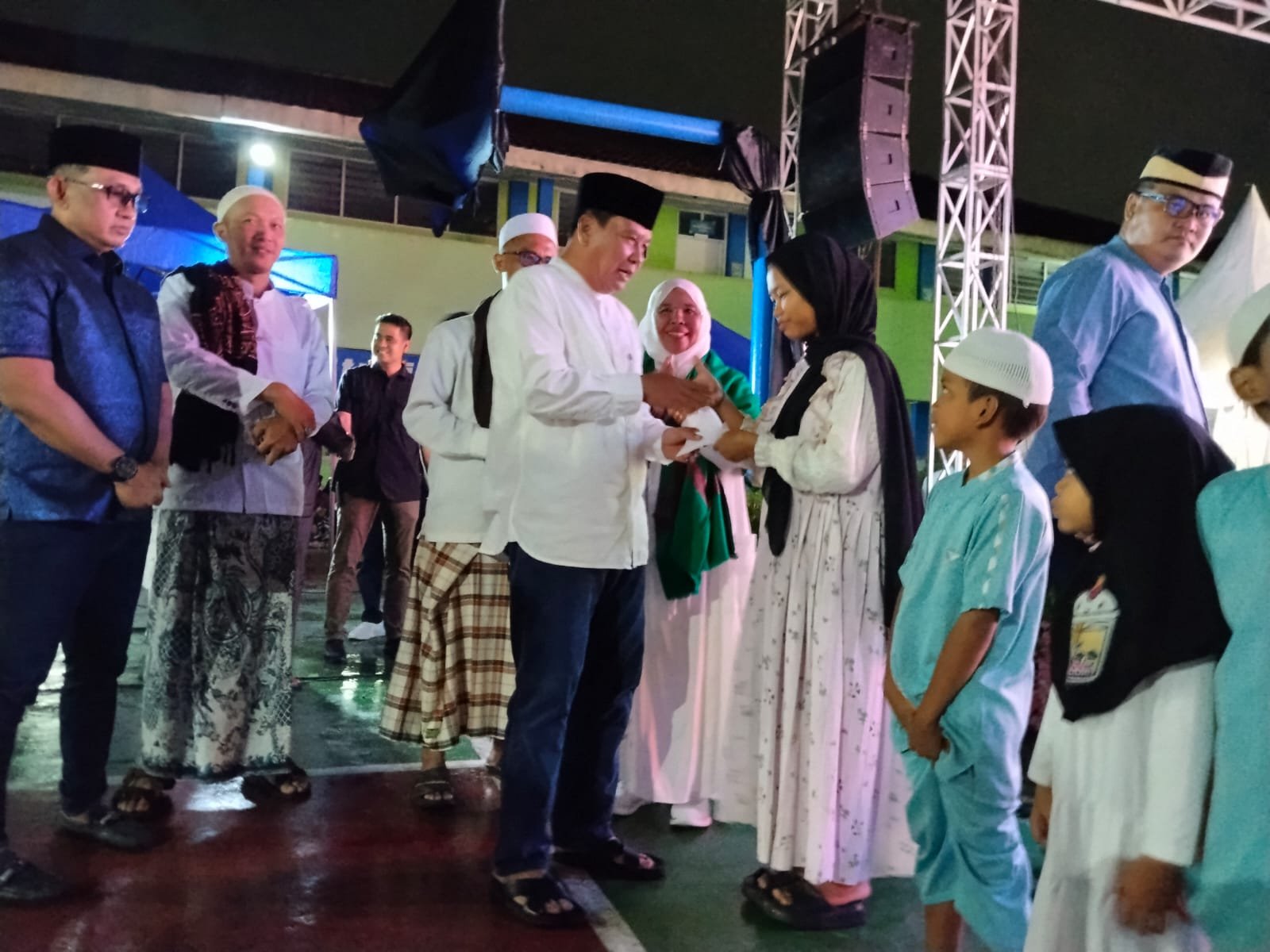 Bupati Tangerang Moch. Maesyal Rasyid hadiri Tarhib Ramadhan 1447 H di Binong Curug, santuni 680 anak yatim Penuh makna sosial