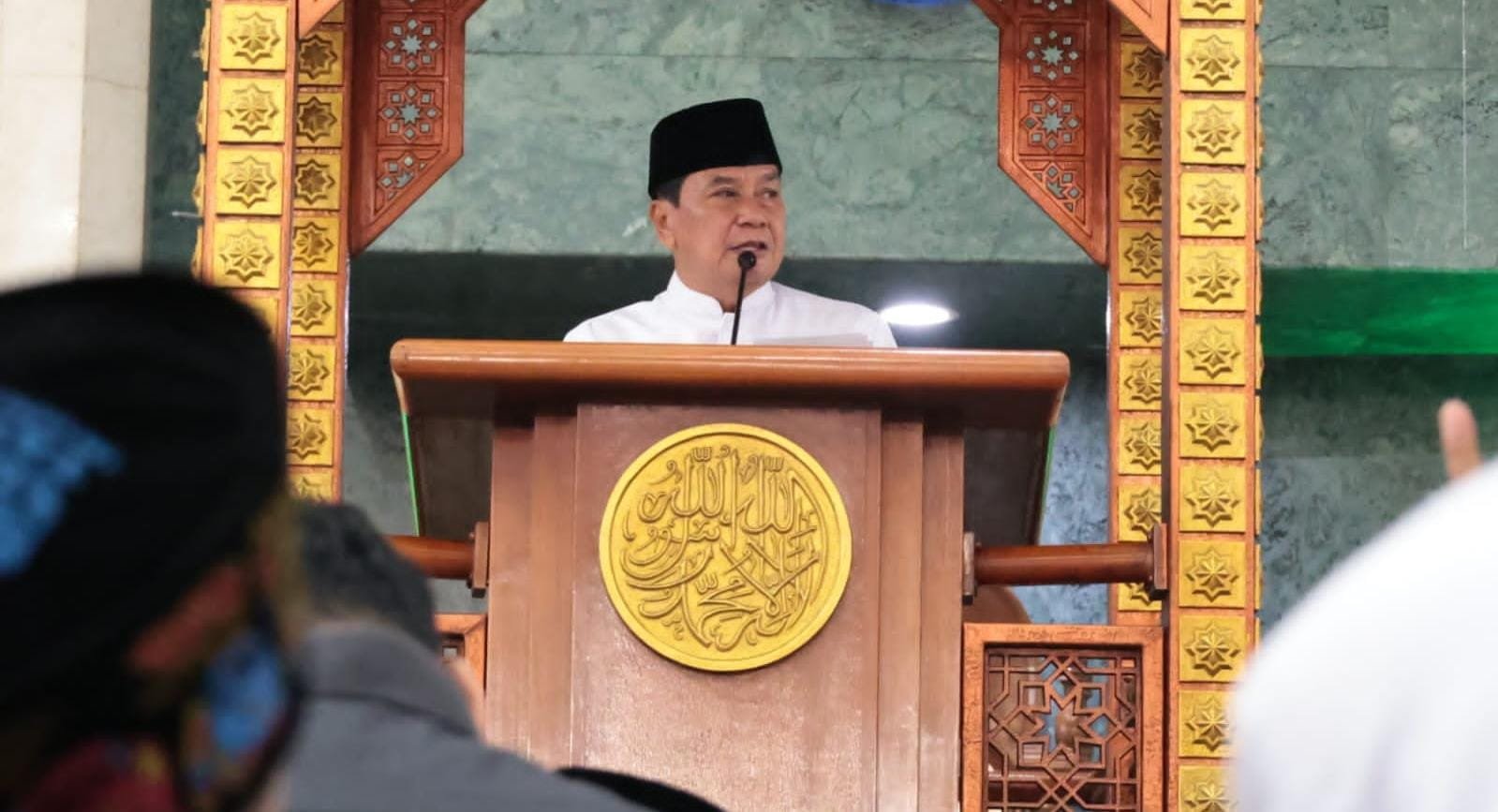 Bupati Tangerang Salat Idulfitri 1447 H di Masjid Al-Amjad, ajak warga perkuat silaturahmi dan jaga nilai Ramadan.