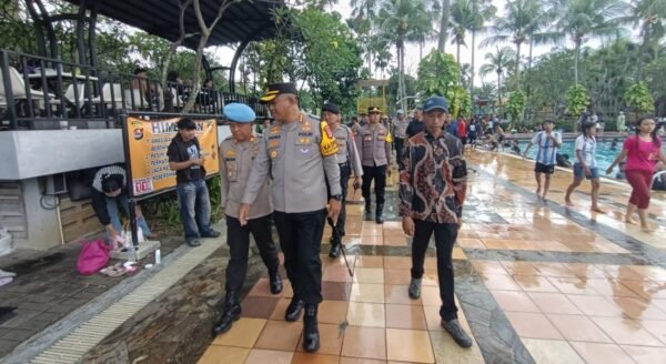 Kapolresta Tangerang tinjau objek wisata pastikan keamanan libur Lebaran, imbau pengunjung waspada dan utamakan keselamatan