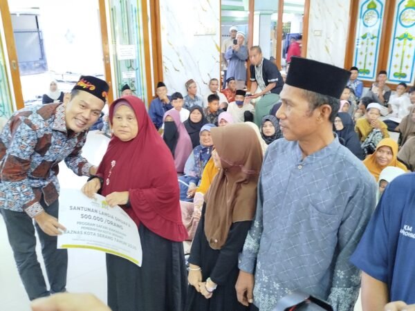 Safari Ramadhan di Walantaka, Wakil Walikota Agis Sampaikan Program Ketenagakerjaan dan Penguatan SDM Bagi Warga Kota Serang