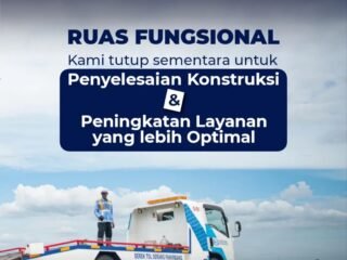 PT WSP Umumkan Tol Serang–Panimbang Seksi 2 Kembali Ditutup Sementara