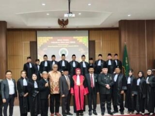 19 Advokat DePA-RI Disumpah di PT Jateng, Waka PT Ingatkan Pentingnya Integritas dan Literasi Teknologi