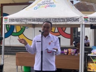 Sekda Soma Atmaja Resmikan Bazar Ramadan 2026, Warga Diajak Dukung Produk Lokal