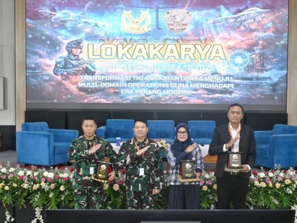 Lokakarya Pasis Seskoau A-64 Bahas Transformasi TNI AU Menuju Multi-Domain Operations 2026