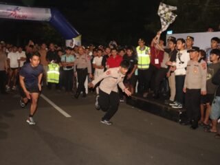 Midnight Run Ramadan di Tigaraksa, Polresta Tangerang dan BEM Ajak Anak Muda Salurkan Energi Positif