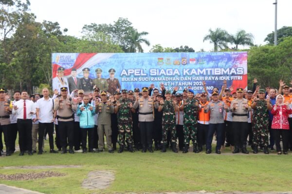 Polresta Tangerang siagakan 1.123 personel gabungan dalam Operasi Ketupat Maung 2026 untuk pengamanan mudik dan Idulfitri.