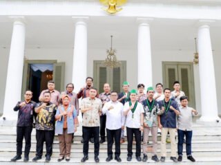 Terima Masukan HMI, Andra Soni Tegaskan Pemprov Banten Tidak Anti Kritik