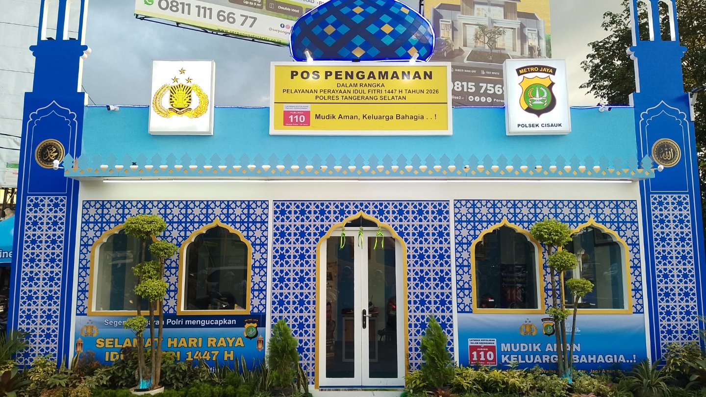 Dishub Tangsel siapkan 6 posko mudik Lebaran 2026 di titik strategis untuk pantau arus lalu lintas dan bantu pelayanan masyarakat.