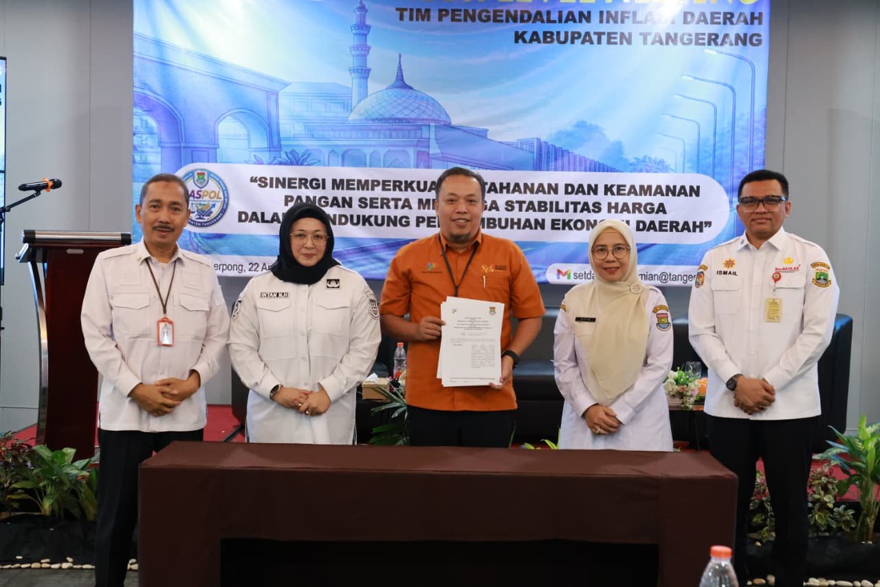 Wabup Intan canangkan GASPOL untuk kendalikan inflasi dan jaga stabilitas harga serta daya beli masyarakat Kabupaten Tangerang.