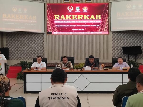 Rakerkab 2026, Percasi Kabupaten Tangerang Perkuat Strategi Menuju Juara