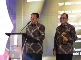 PERUMDAM TKR Cetak Rekor, 7 Kali Beruntun Menang TOP BUMD Awards