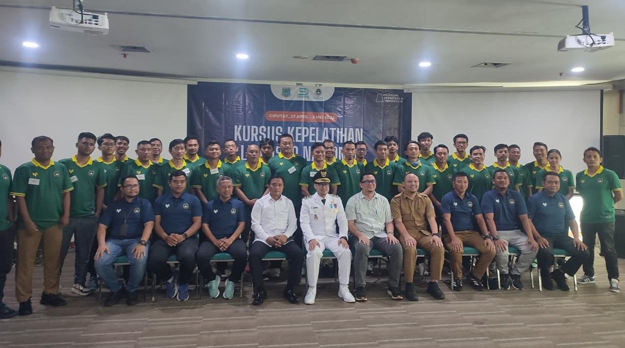 PSSI Tangsel dorong sertifikasi pelatih sepak bola. Pilar Saga Ichsan menegaskan pelatih wajib punya lisensi resmi.