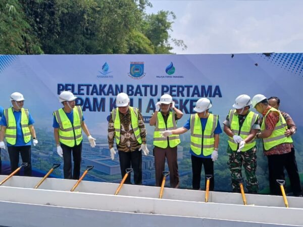 Tangsel Genjot Layanan Air Bersih, SPAM Angke 2 Resmi Dimulai