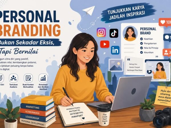 Strategi Personal Branding di Era Digital: Bukan Sekadar Eksis, Tapi Bernilai