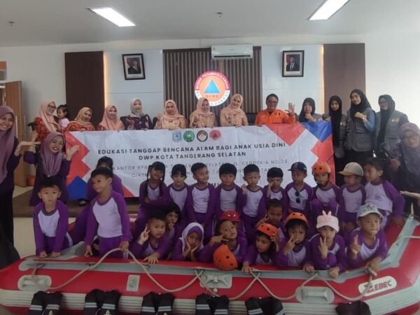 DWP dan BPBD Tangsel Edukasi Anak Usia Dini Hadapi Risiko Bencana
