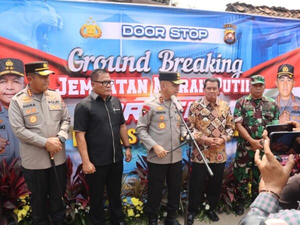 Polresta Tangerang Bangun Jembatan Merah Putih Presisi, Dukung Mobilitas dan Ekonomi Warga